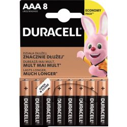 Duracell Basic AAA MN2400 mikró elem 8db-os