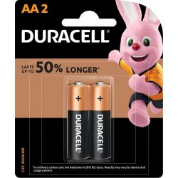 Duracell Basic AA MN1500 ceruza elem 2db-os