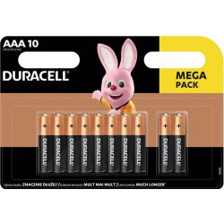 Duracell Basic AAA MN2400 mikró elem 10db-os