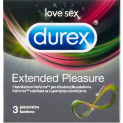 Durex Extended Pleasure óvszer 3db-os
