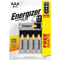 Energizer Alkaline Power AAA 4+1 mikró elem 5db-os