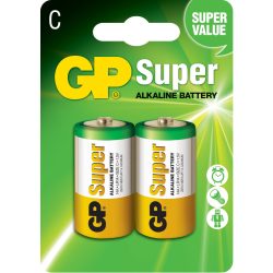 GP Super alkáli C baby elem 2db-os