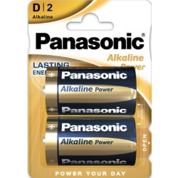 Panasonic Alkaline Power LR20 D Góliát elem BL2