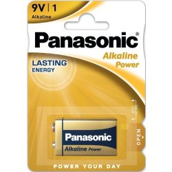Panasonic Alkaline Power 9V elem  BL1