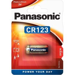 Panasonic CR123 3V-os Lithium Fotóelem BL1
