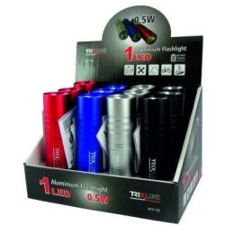 Trixline 1 LED 0,5W 50 Lumen kézi elemlámpa BCS 192 
