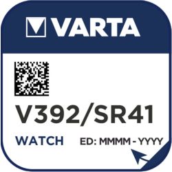 Varta V392 SR41 Ezüst-Oxid gombelem BL1
